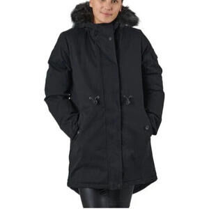 Timberland Mount Kelsey Fleece-lined Parka For Women In Black Black, Size XXL